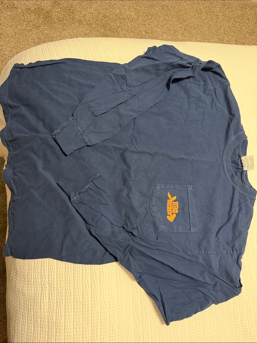 Comfort Colors Long Sleeve - Pi Phi Semi Formal “Beau and Arrow” Tshirt